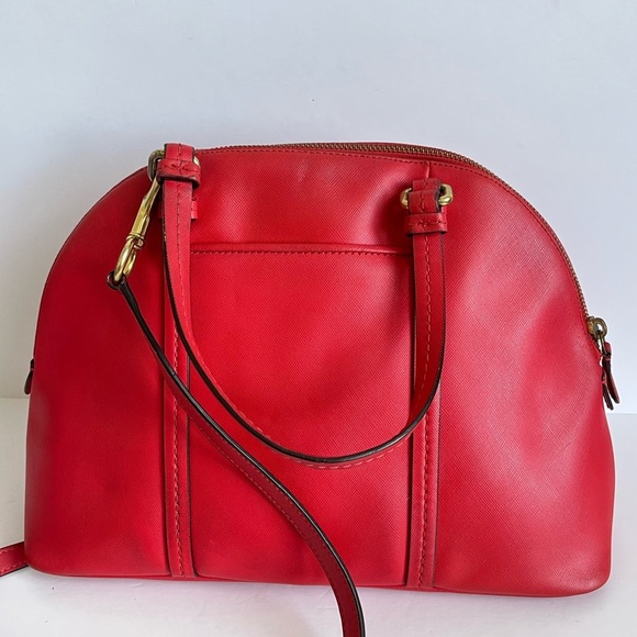 Coach F25671 Peyton Cora Dome pink Leather Handbag Shoulder Bag Satchel - Picture 2 of 9